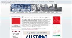 Desktop Screenshot of mantovasabbioneta-unesco.it